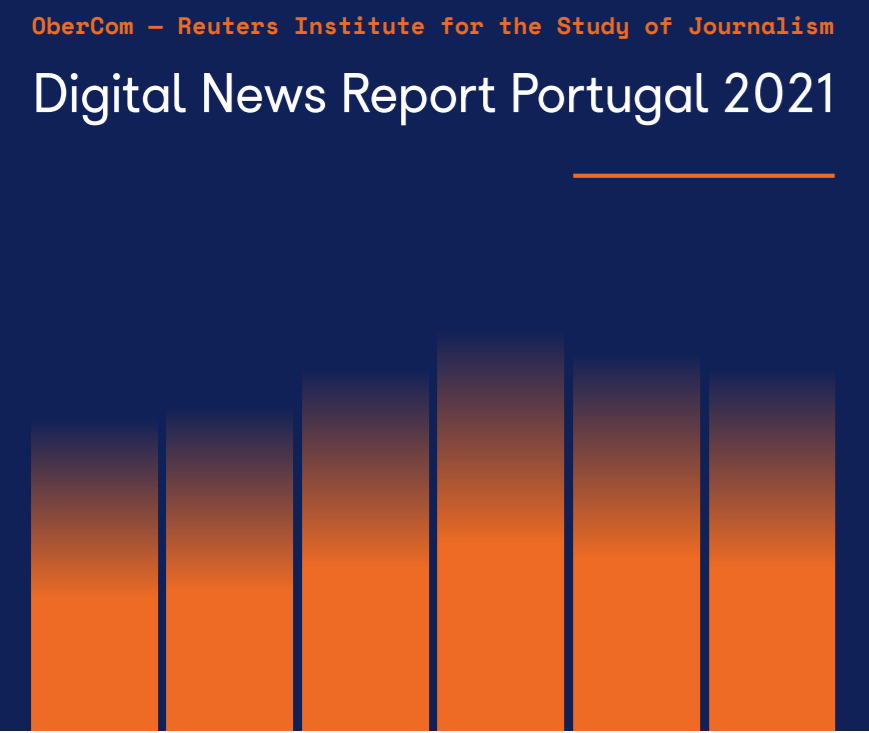 Capa do Digital News Report Portugal